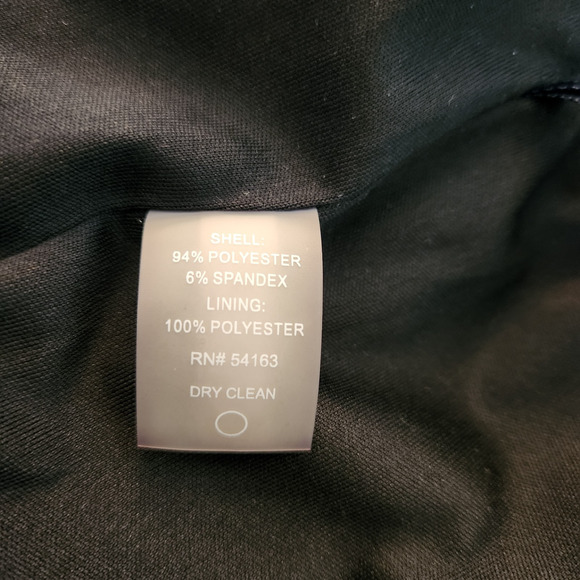 Tommy Hilfiger Sleeveless Crepe Black Jumpsuit Size 4 - Picture 11 of 11